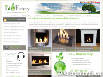 biofactory.fr website preview