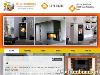 arts-et-cheminees-59.fr website preview