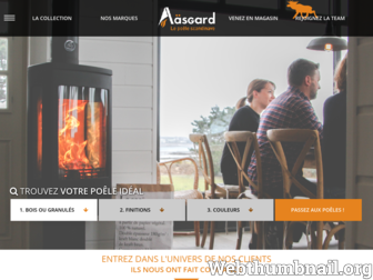 aasgard.fr website preview