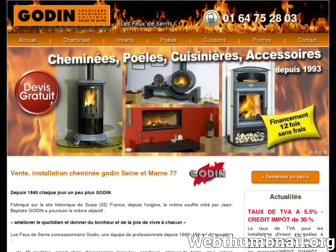 godin-serris.com website preview