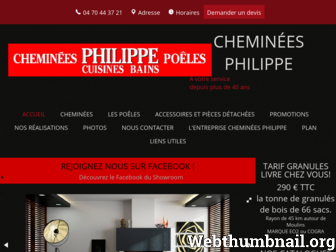 moulins-cheminees.fr website preview