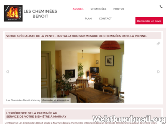 cheminee-vienne.fr website preview