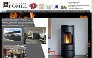 cheminees-fomel22.com website preview