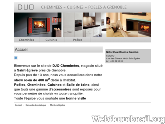 duo-cheminees-grenoble.com website preview