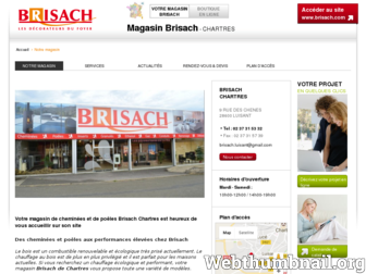 chartres.boutique-brisach.com website preview