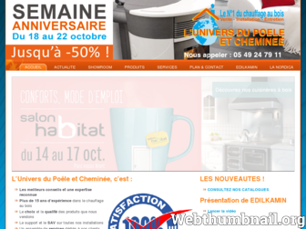 univers-du-poele.com website preview