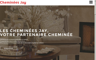 chemineesjay.fr website preview