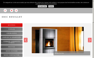 bouillot-cheminees.com website preview