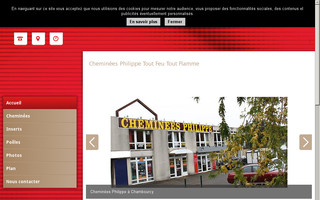 cheminees-poeles-orgeval.fr website preview