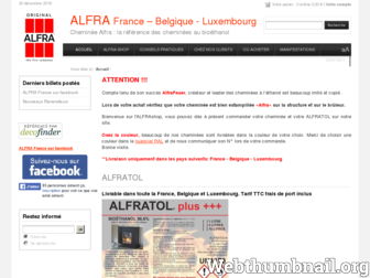 alfra-france.fr website preview