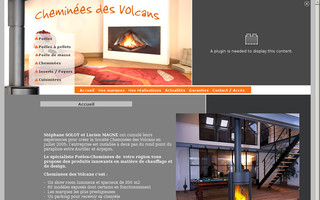 chemineesdesvolcans.fr website preview