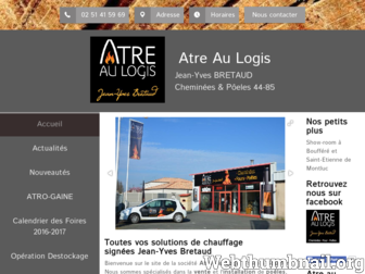 atreaulogis-poele-cheminee.fr website preview