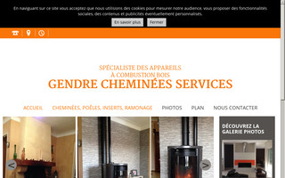 gendre-cheminees-services-31.fr website preview