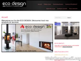 cheminees-eco-design.com website preview