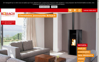 cheminees-joussaume-bordeaux.fr website preview