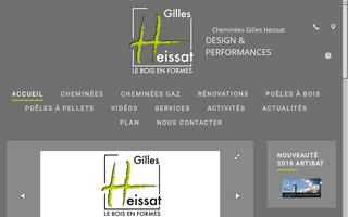 gilles-heissat.com website preview