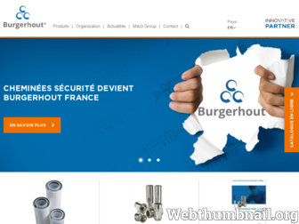 burgerhout.fr website preview