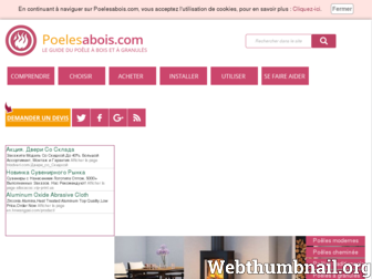 poelesabois.com website preview
