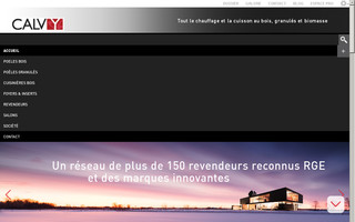 calvy.fr website preview