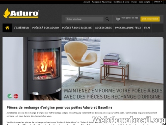 aduroshop.fr website preview