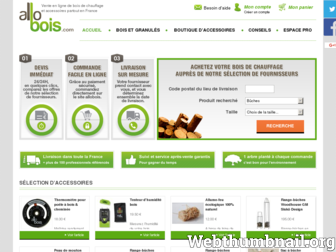 allobois.com website preview