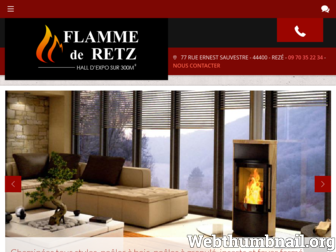 flammederetz.fr website preview