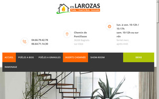 larozas.fr website preview