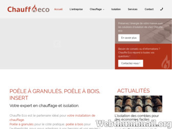 chauffe-eco.fr website preview