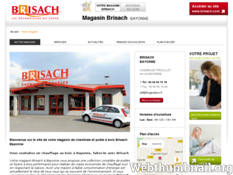 bayonne.boutique-brisach.com website preview
