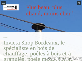 invicta-shop-bordeaux.fr website preview