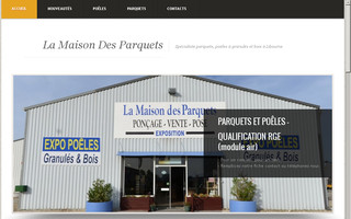 maisondesparquets.com website preview