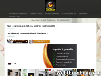 bioflamm-est.fr website preview