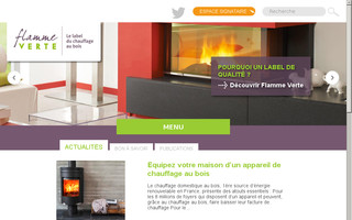 flammeverte.org website preview