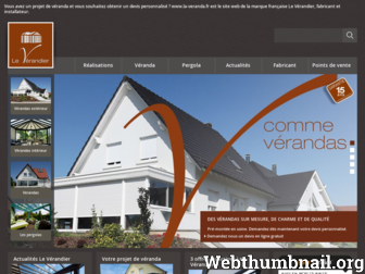 la-veranda.fr website preview