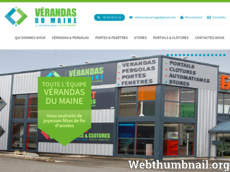 verandasdumaine.net website preview