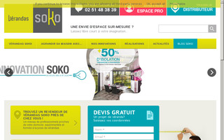 soko.fr website preview