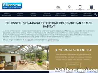 fillonneau.com website preview