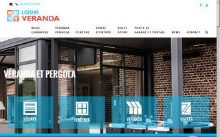 loisirs-veranda.fr website preview