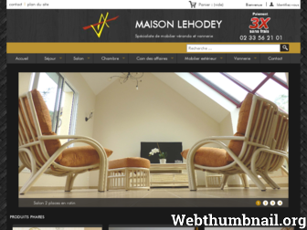 meuble-rotin-veranda.com website preview