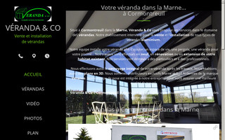 verandas-marne.fr website preview