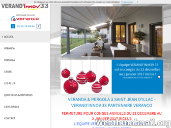 verandinnov.fr website preview