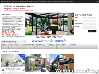 veranda-veranco-rouen.fr website preview