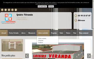 loisirsveranda.com website preview