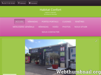 habitat-confort-lantriac.fr website preview