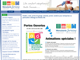 menuiserie-services.fr website preview