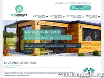 md-concept.net website preview