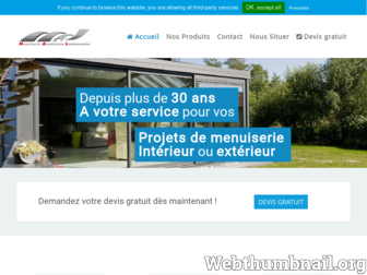 veranda71.fr website preview