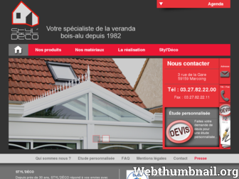 veranda-alu-bois.com website preview
