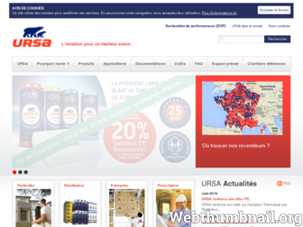 ursa.fr website preview