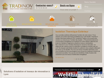 tradinov-sas.fr website preview